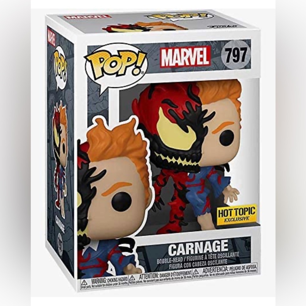 NEW CARNAGE FUNKO POP